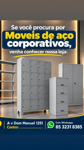 Móveis de Aço. Solicite seu orçamento.