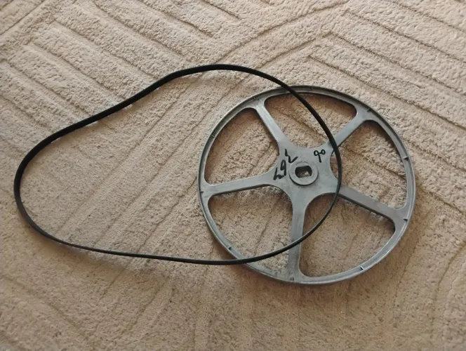 Polia Motor Cesto e Correia Lavadora Samsung