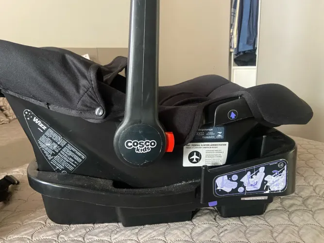 Bebê conforto e canguru