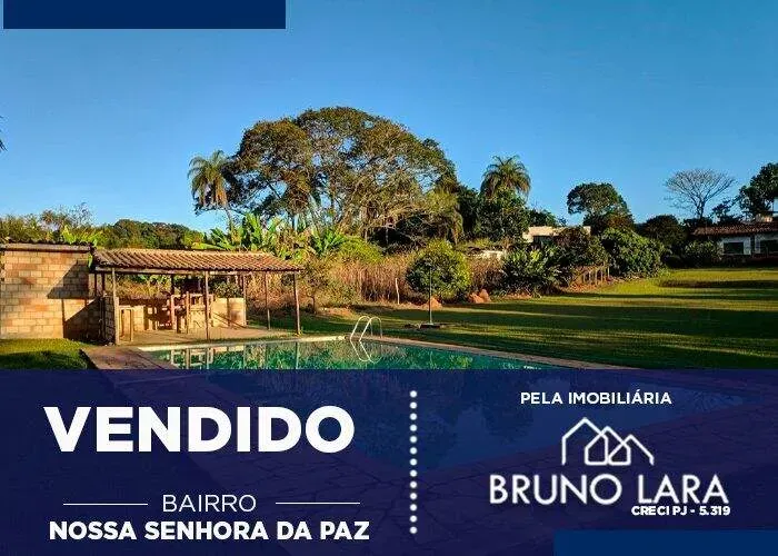 Sítio com 2 dormitórios à venda, 7000 m² por R$ 430.000,00 - Nossa Senhora da Paz - São Jo