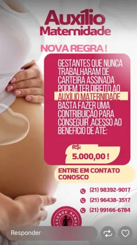 Salário maternidade 
