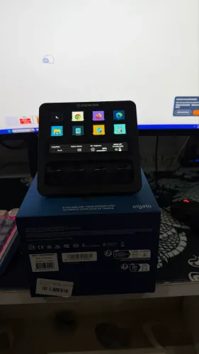 Elgato Stream Deck, Tela LCD, 8 Teclas, USB, Preto - 10GBD9901