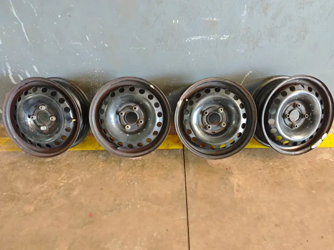 Kit 4 Rodas aro 14 4x100 Volkswagem