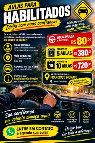 Venha conquistar o sonho de ter sua habilitação