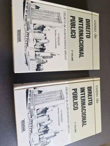 Curso de Direito Internacional Público (2 volumes)