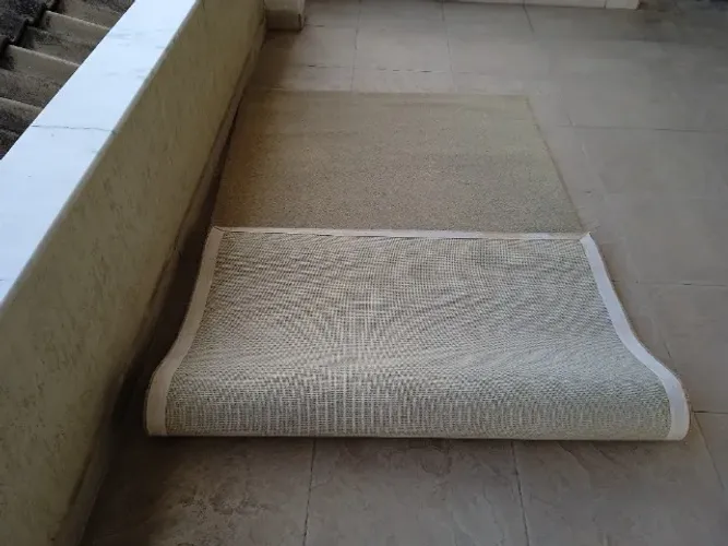 Tapete Bege - Medidas 2,50m x 1,15m