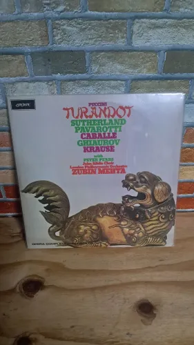 Vinil triplo Puccini Turandot