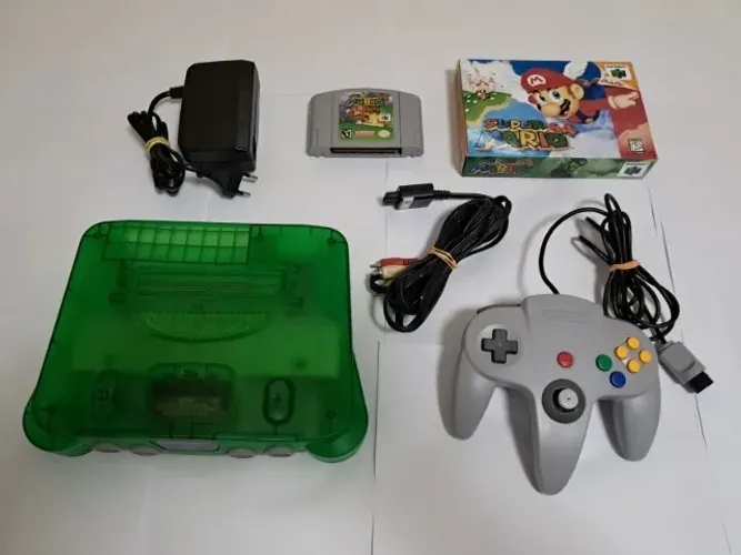 Console Nintendo 64 Verde