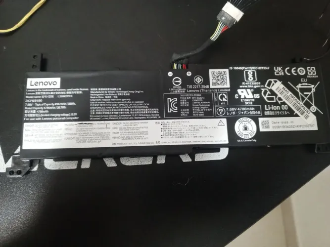 Bateria Lenovo ideaped 1 status Excelente fabricação 2022 