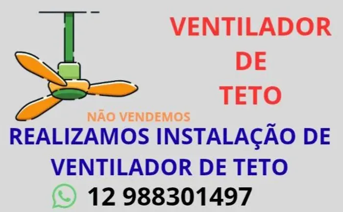 Ventilador de Teto ( instalação)