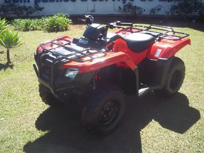 Quadriciclo Honda Fourtrax 2021 Com 923 Kms Faço Entrega