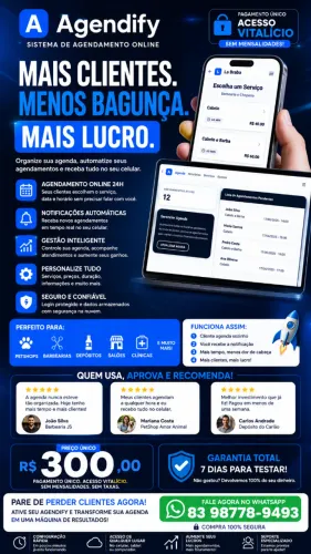 Sistema de Agendamento Online - Agendify
