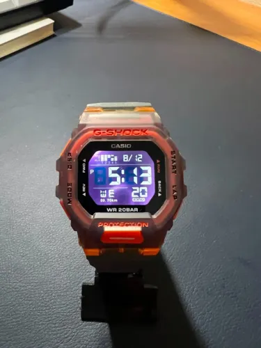Relógio Casio G-shock Masculino G-squad Gbd-200sm-1a5dr
