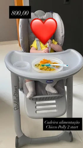 Cadeira de alimentação Chicco 
