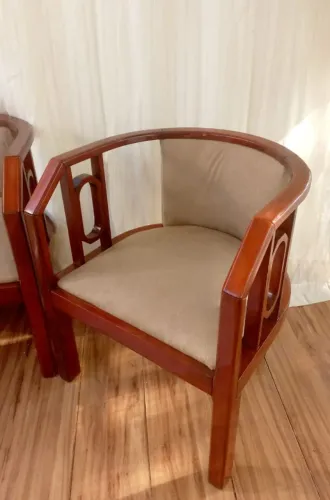 Conjunto de poltronas Rudnick