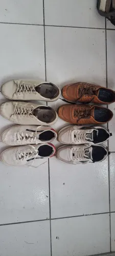 4 pares de sapatos