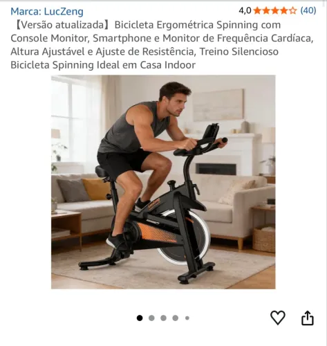 Bicicleta Ergométrica Spinning