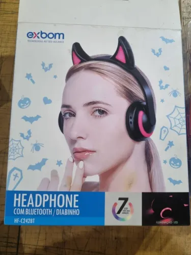 Fone Headphone Exbom Diabinho HF-C242BT