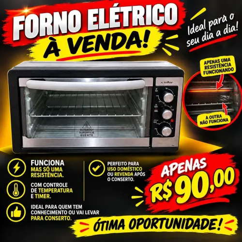Forno elétrico 46L