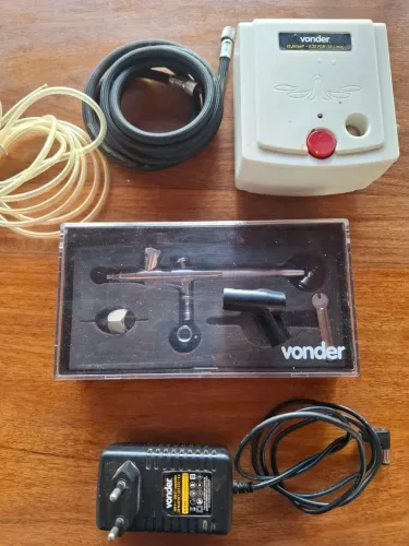 Aerografo vonder 100w c mini compressor 