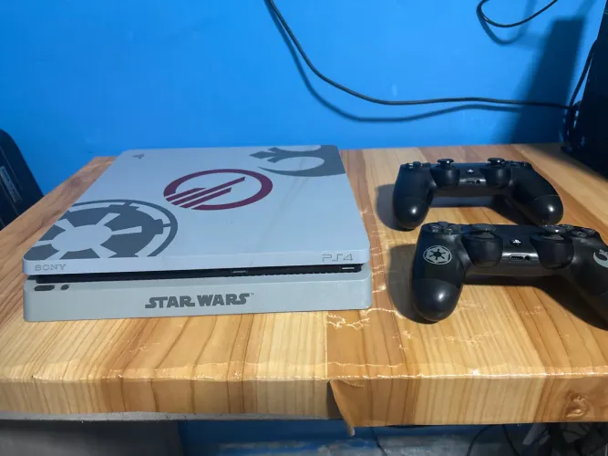 Ps4 Slim edição limitada Star Wars