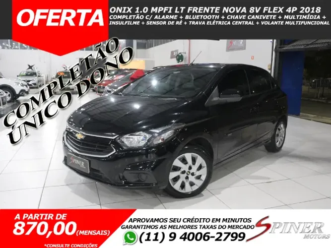 Chevrolet Onix Hatch LT 1.0 8V Flex Mec. 4P 2018