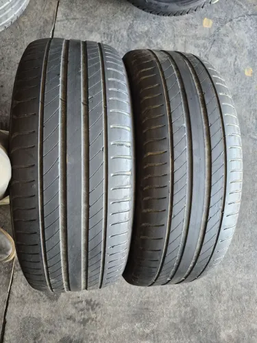 2 pneus 195/55/16 Michelin meia vida não reaberto (340 em 3× no ct