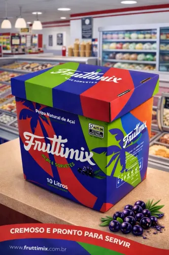Caixa de Açaí 10L e 5L Atacado e Varejo! 