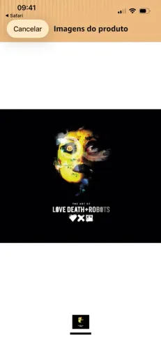 Livro the art of love death robots