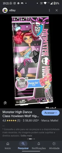 Lote Monster high reservado 