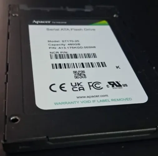 [Novo]Oportunidade! SSD 480GB Apacer - Muito Rápido! Ótimo Upgrade para PC ou Notebook
