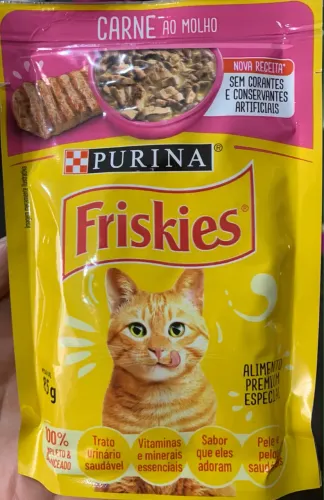Ração sachê para GATO