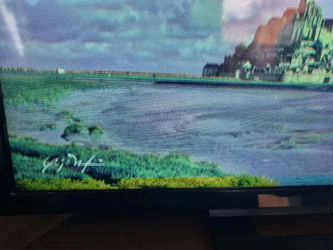 Tv 32 Sony (imagem com defeito)