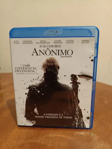ANÔNIMO (ANONYMOUS) - BLU-RAY, USADO