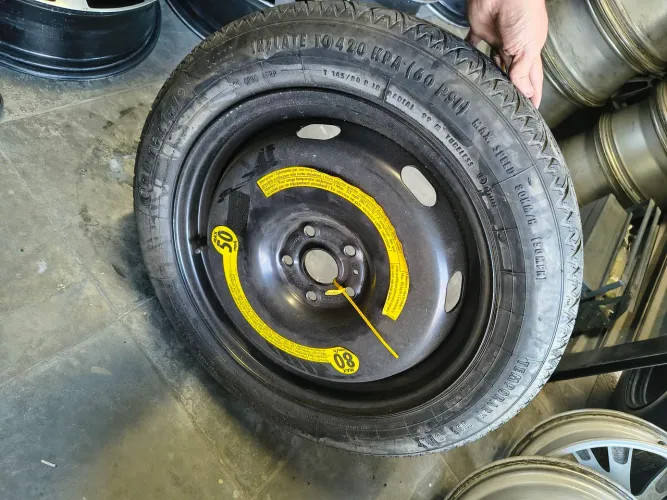 Roda estepe fino slim aro 18 5x112 VW Tiguan Audi Q3 