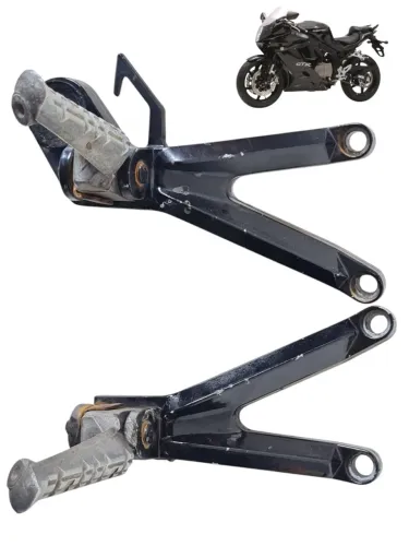 Par Pedaleira Garupa Kasinski Comet 250 2008 Original 