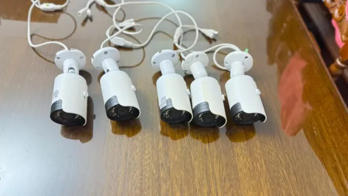 KIT 5 CÂMERAS BULLET IP 3.6MM 