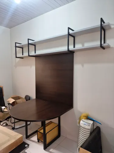 Painel de sala de reunião completo