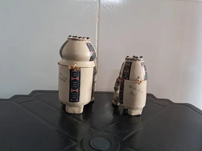 Casal escultura indígena