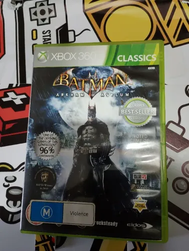 Batman Arkham asylum Xbox 360 faço Olx pay