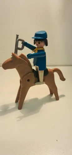 Playmobil Cavalos e Boneco Mocinho Anos 70/80 Coleção