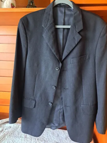 Blazer preto masculino  importado 
