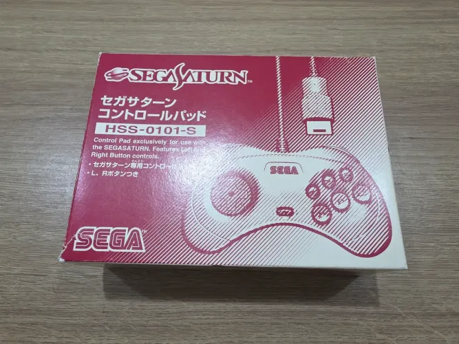 Controle Sega Saturn HSS-0101-S na Caixa Impecável