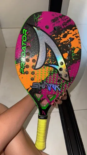 Vende-se raquete de beach tennis shark predator