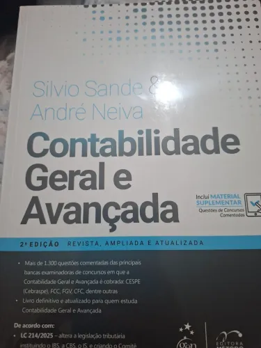 Contabilidade Geral e Avançada - 2ª Edição 2026