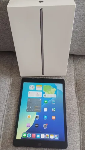 iPad 9 Perfeito com Caixa e Capa Protetora Troco