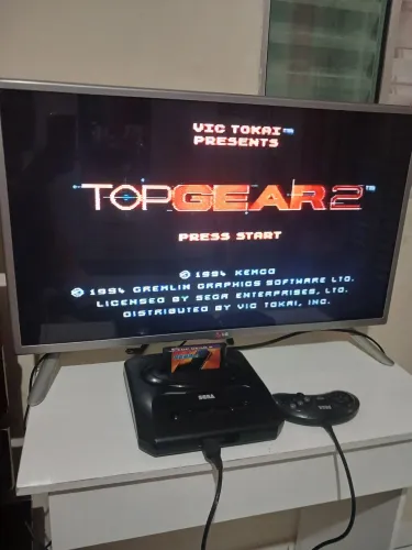 MEGA DRIVE 3 COM CONTROLE ORIGINAL 