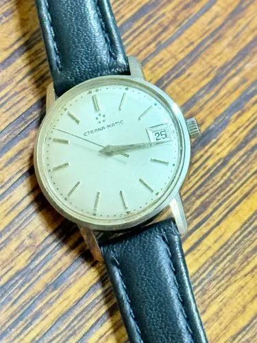 Relógio Suíço Eterna Matic c/ CAIXA década 60