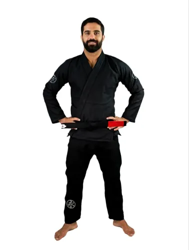 Kimono Keiko preto A0 novo 