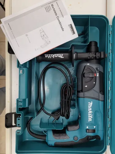 Martelete Makita HR2470 220V 800w - Novo